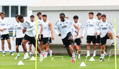 Beşiktaş hazırlıklarını sürdürüyor